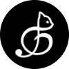 BGM猫 logo